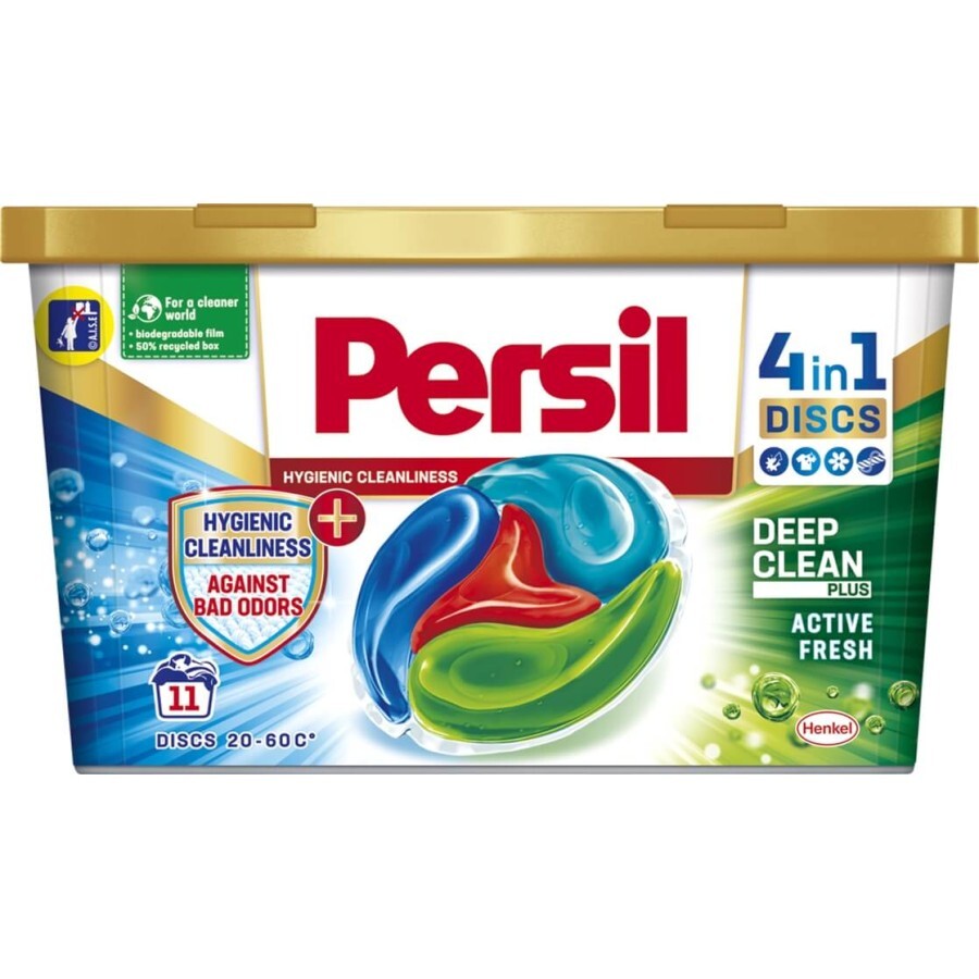 Капсулы для стирки Persil Discs Нейтрализация запаха 11 шт.: цены и характеристики