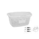 Кошик для білизни Violet House 1016 Віолетта White 40 л (1016 Виолетта WHITE 40 л): ціни та характеристики