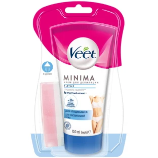 Крем для депиляции Veet Minima в душе для чувствительной кожи 150 мл