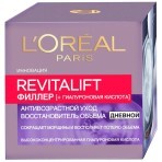 Крем для лица L'Oreal Paris Revitalift Filler Дневной с гиалуроновой кислотой 50 мл: цены и характеристики