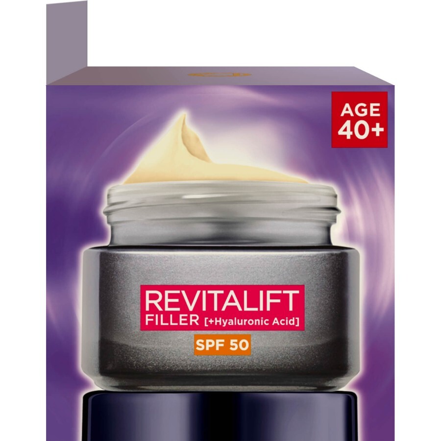 Крем для обличчя L'Oreal Paris Revitalift Filler Х3 Антивіковий SPF-50 50 мл: ціни та характеристики