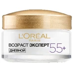 Крем для лица L'Oreal Paris Возраст эксперт 55+ против морщин дневной 50 мл: цены и характеристики