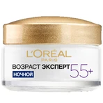 Крем для лица L'Oreal Paris Возраст эксперт 55+ против морщин ночной 50 мл: цены и характеристики