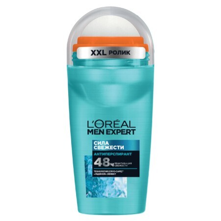 Шариковый дезодорант-антиперспирант L'Oréal Paris Men Expert Сила свежести для мужчин 50 мл