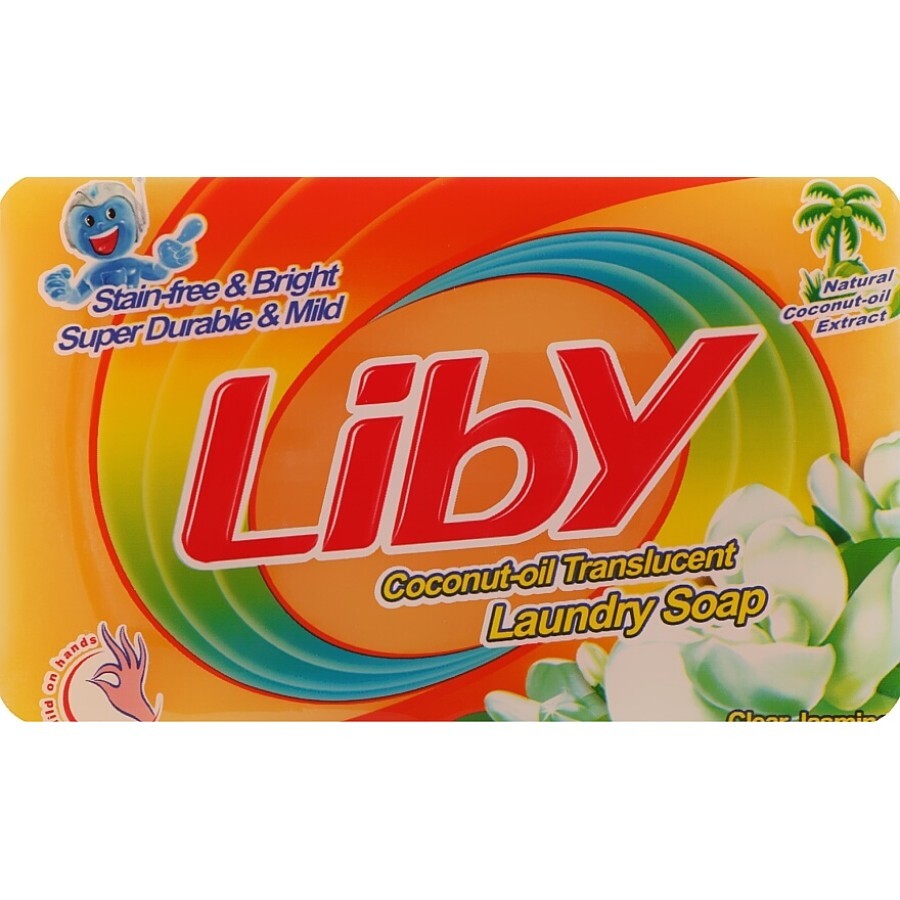 Мыло для стирки Liby Laundry Soap Coconut Oil с кокосовым маслом 101 г: цены и характеристики