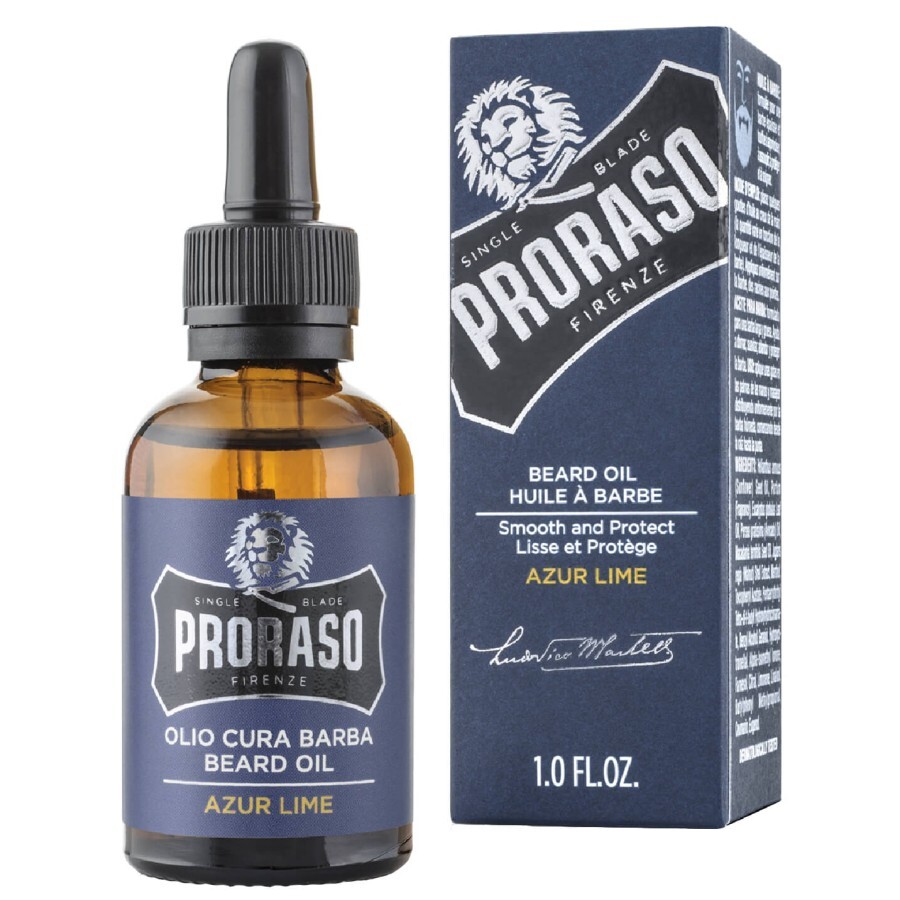 Олія для догляду за бородою Proraso Azur Lime 30 мл : ціни та характеристики