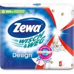 Бумажные полотенца Zewa Wisch & Weg Design 45 отрывов 2 слоя 3 рулона: цены и характеристики