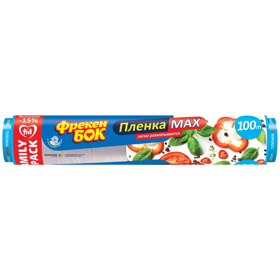 Пленка для продуктов Фрекен БОК MAX 100 м: цены и характеристики