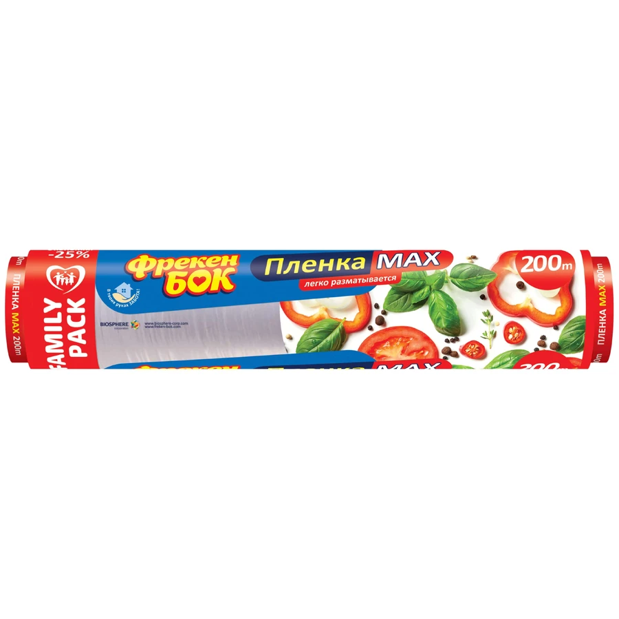 Пленка для продуктов Фрекен БОК MAX 200 м: цены и характеристики