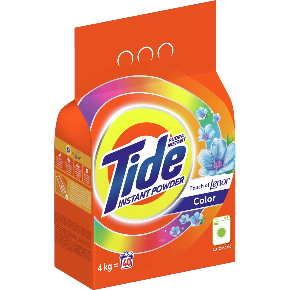 Пральний порошок Tide Аква-Пудра Touch of Lenor 4 кг: ціни та характеристики