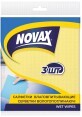 Салфетки для уборки Novax влагопоглощающие 3 шт.