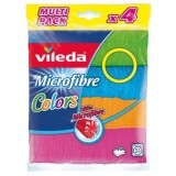 Салфетки для уборки Vileda Microfibre Color 4шт.