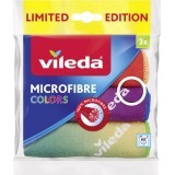 Серветки для прибирання Vileda Microfibre Colors Design 3 шт. 