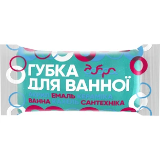 Серветки для прибирання Добра Господарочка губка для ванної кімнати 1 шт.