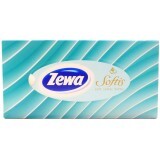 Серветки косметичні Zewa Softis Box 4-шарові 80 шт. 