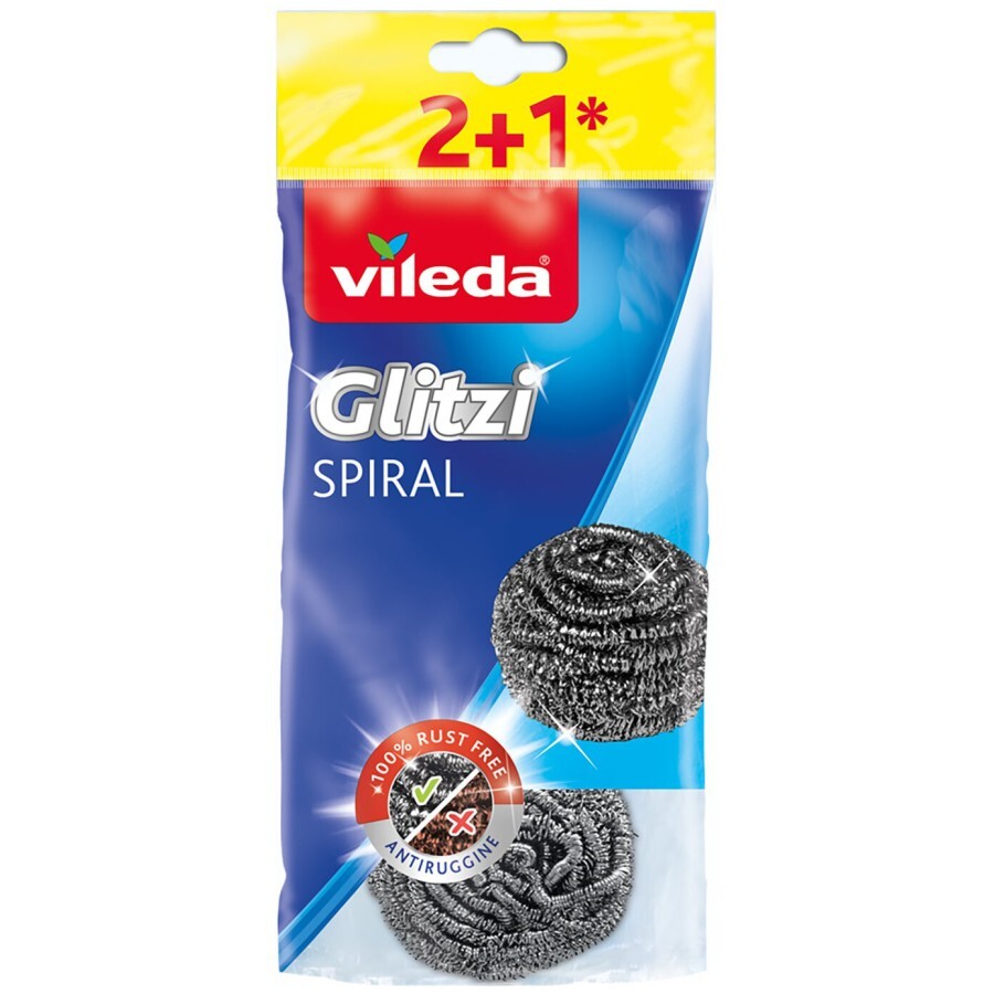 Скребок Vileda Glitzi Spiral 3шт.: цены и характеристики