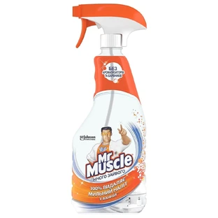 Спрей для чистки ванн Mr Muscle Ничего лишнего 500 мл