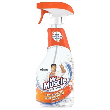 Спрей для чищення ванн Mr Muscle Нічого зайвого 500 мл
