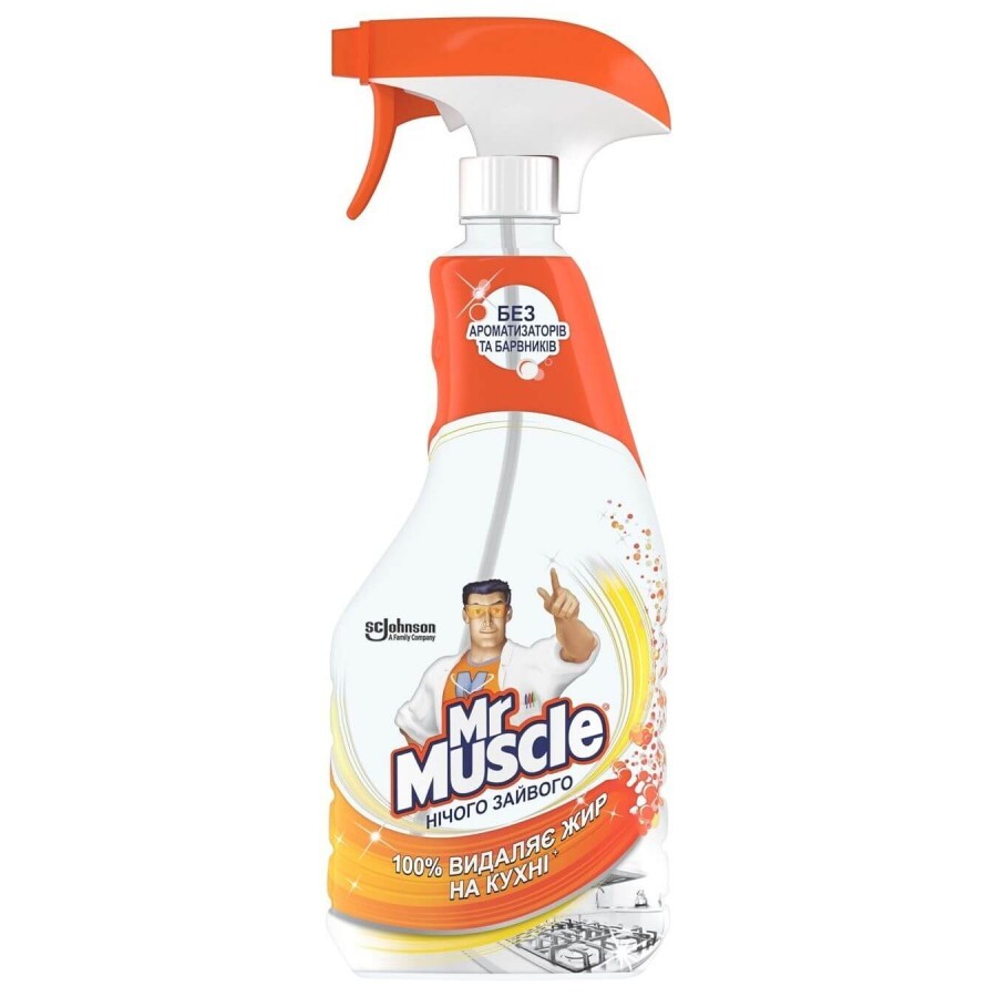 Спрей для чищення кухні Mr Muscle Нічого зайвого 500 мл: ціни та характеристики