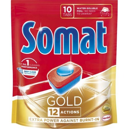Таблетки для посудомоечных машин Somat Gold 10 шт.