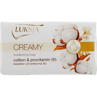 Твердое мыло Luksja Cotton milk & Provitamin B5 90 г