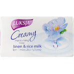 Твердое мыло Luksja Linen & Rice milk 90 г: цены и характеристики