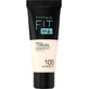 Тональний крем Maybelline New York Fit Me Matte + Poreless 100 - Warm Ivory 30 мл