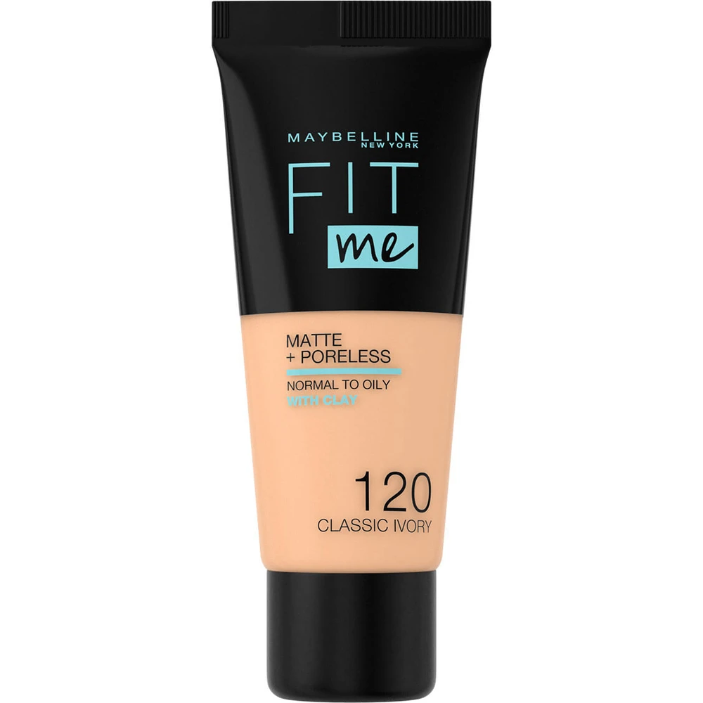 Тональный крем Maybelline New York Fit Me Matte + Poreless 120 - Classic Ivory 30 мл: цены и характеристики