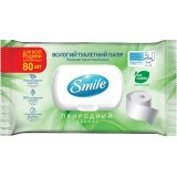 Туалетная бумага Smile Family для взрослых с клапаном 80 шт.
