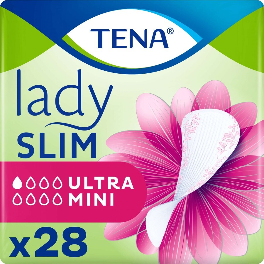 Урологічні прокладки Tena Lady Slim Ultra Mini 28 шт.: ціни та характеристики