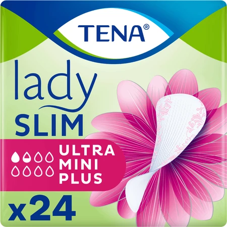 Урологічні прокладки Tena Lady Slim Ultra Mini Plus 24 шт.: ціни та характеристики