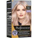 Фарба для волосся L'Oreal Paris Preference 8.12 - Аляска світло-русявий попелястий бежевий