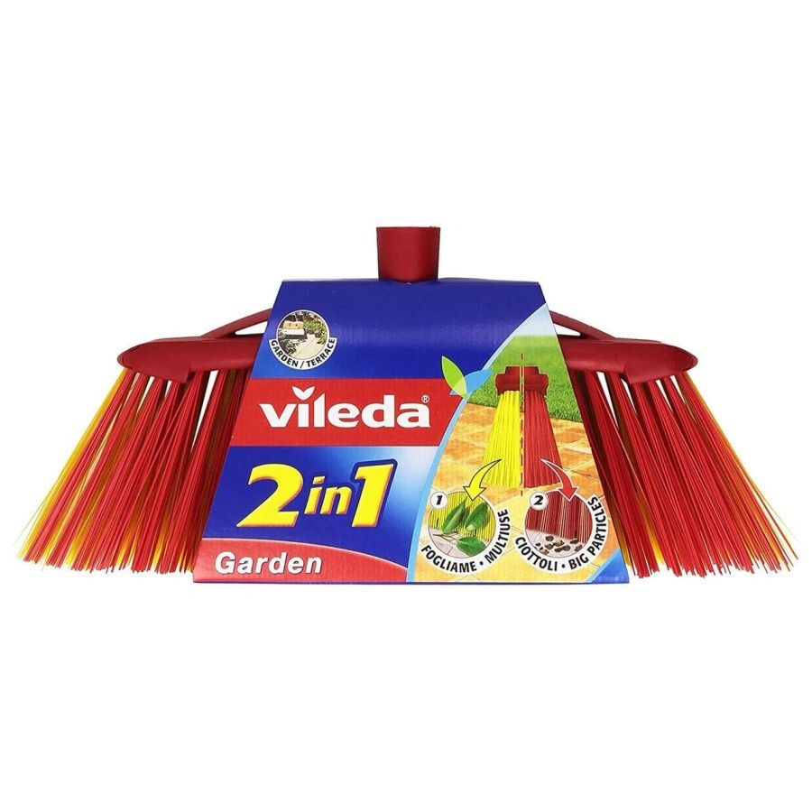 Щітка для прибирання Vileda для вулиці Garden 2 в 1: ціни та характеристики