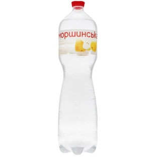 Вода Моршинська, мінеральна, сильногазована, з ароматом медової груші, 1,5 л, ПЕТ