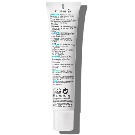 Комплексное корректирующее средство La Roche-Posay Effaclar Duo(+) SPF30 против недостатков и следов постакне для жирной проблемной кожи, 40 мл: цены и характеристики