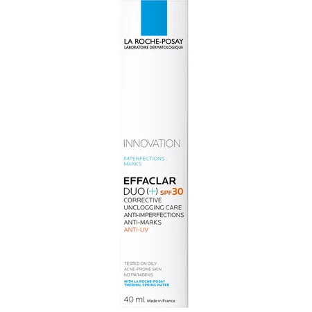 Комплексное корректирующее средство La Roche-Posay Effaclar Duo(+) SPF30 против недостатков и следов постакне для жирной проблемной кожи, 40 мл: цены и характеристики