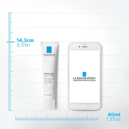 Комплексное корректирующее средство La Roche-Posay Effaclar Duo(+) SPF30 против недостатков и следов постакне для жирной проблемной кожи, 40 мл: цены и характеристики