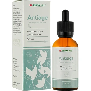 Масажна олія для обличчя Aroma Inter Antiage, 50 мл
