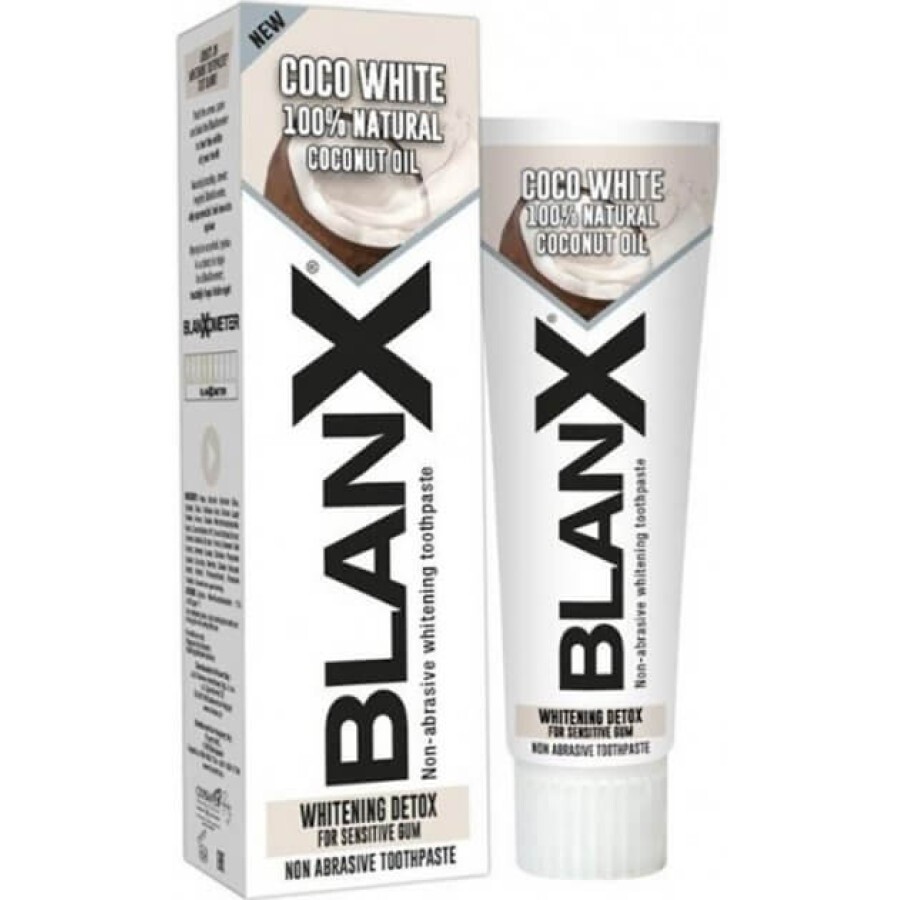 Зубная паста Blanx Coco White 75 мл: цены и характеристики