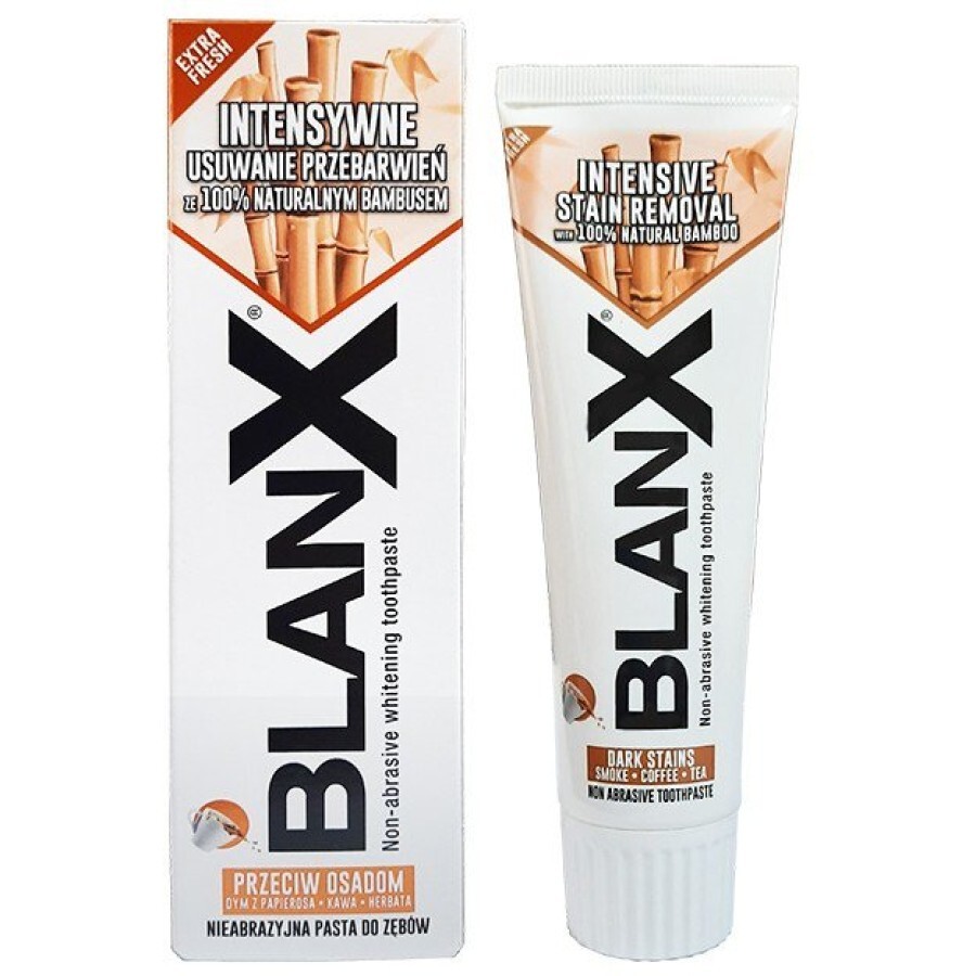 Зубная паста Blanx Intensive 75 мл: цены и характеристики
