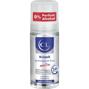 Кульковий дезодорант-антиперспірант CL Kristall Fluid 50 мл 