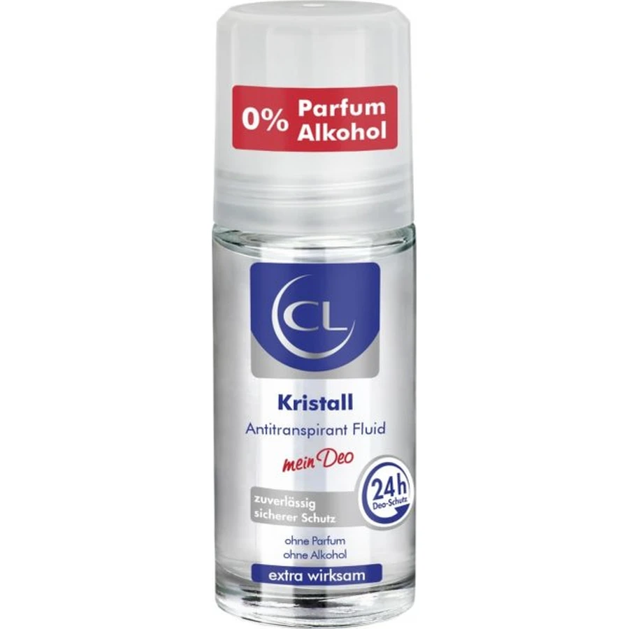 Кульковий дезодорант-антиперспірант CL Kristall Fluid 50 мл : ціни та характеристики
