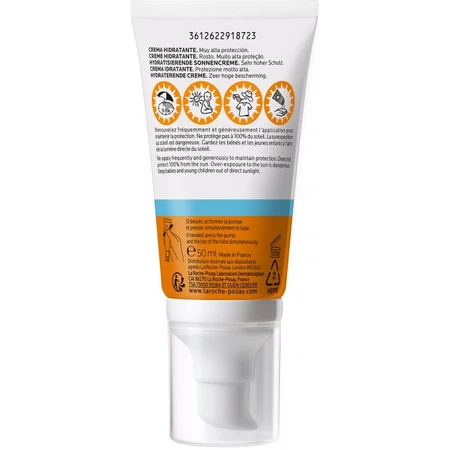 Солнцезащитный увлажняющий крем La Roche-Posay Anthelios UVmune 400 SPF50+ для лица и кожи вокруг глаз, 50 мл: цены и характеристики