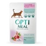 Вологий корм для кішок Optimeal зі смаком ягняти і овочів 85 г: ціни та характеристики