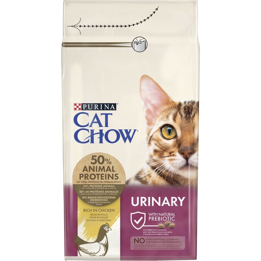 Сухой корм для кошек Purina Cat Chow Urinary Tract Health с курицей 1.5 кг: цены и характеристики