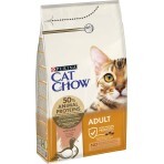 Сухой корм для кошек Purina Cat Chow Adult с уткой 1.5 кг: цены и характеристики