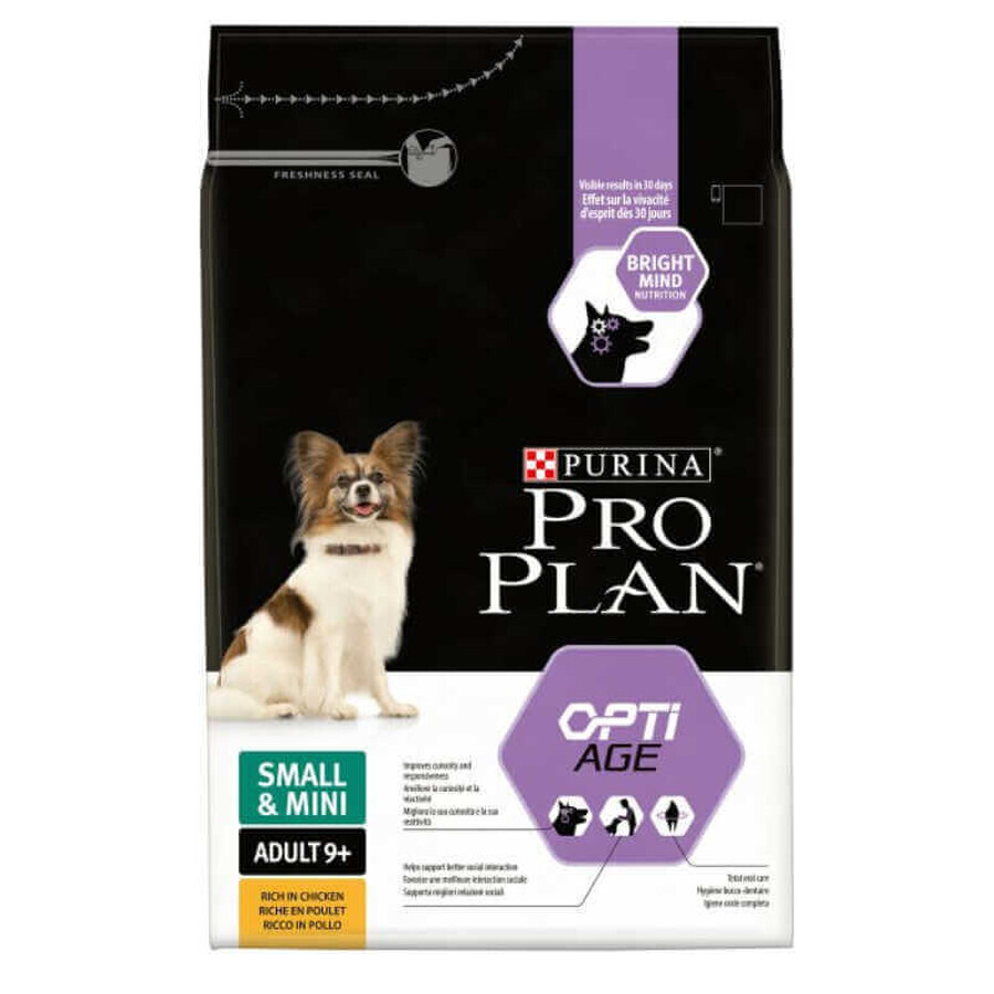 Сухой корм для собак Purina Pro Plan Small & Mini Adult 9 + с курицей 700 г : цены и характеристики
