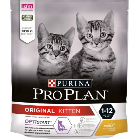 Сухой корм для кошек Purina Pro Plan Original Kitten с курицей 400 г
