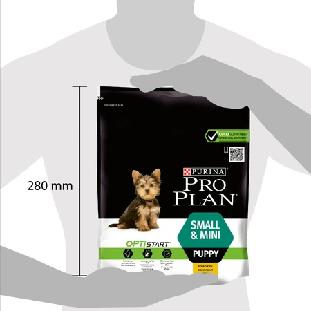 Сухий корм для собак Purina Pro Plan Dog Small&Mini Puppy з куркою і рисом 700 г: ціни та характеристики
