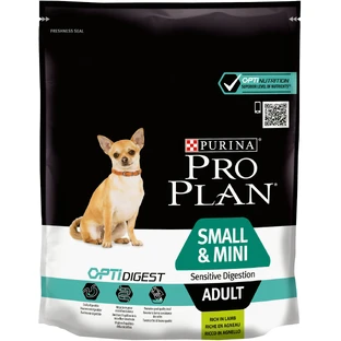Сухой корм для собак Purina Pro Plan Small&Mini Sensitive Digestion со вкусом ягненка 700 г